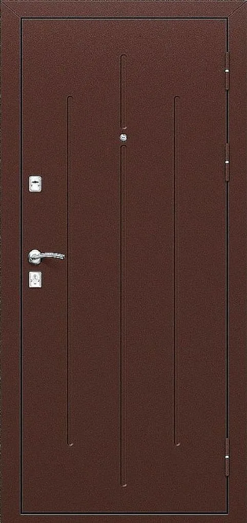 Входная дверь Aurora-17 (Порошковое напыление / МДФ ПВХ) - внешняя сторона