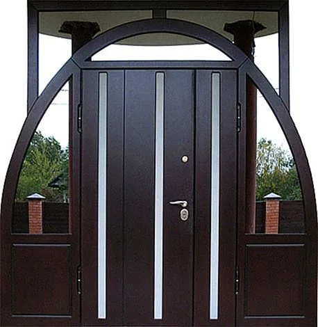 Входная дверь Massive-40 (Массив дерева) - внешняя сторона