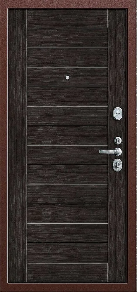 Входная дверь Sirius-12 (Порошковое напыление / МДФ Шпон)