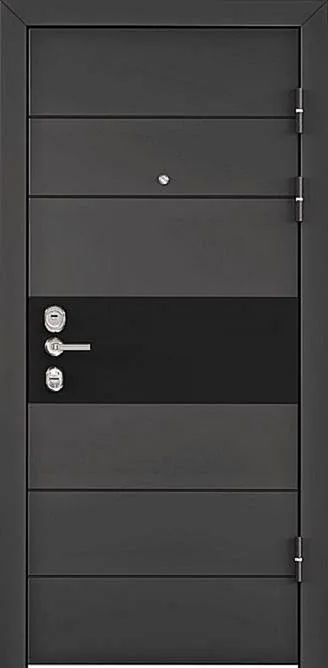 Входная дверь Sirius-12 (Порошковое напыление / МДФ Шпон)